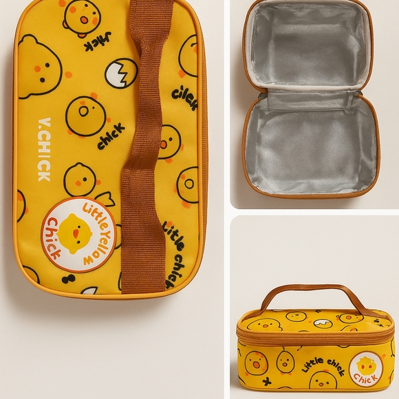Chic Little Yellow Chick Lunch Bag - Picture 1 of 1